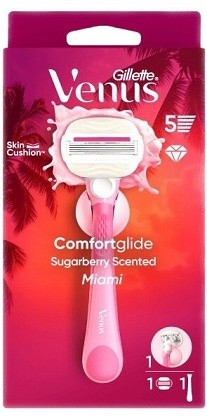 Gillette Venus Comfortdlide Miami 5břitů 1+1 Gillette Venus Comfortdlide Miami 5břitů 1+1 - Kosmetika Pro ženy Péče o tělo Holení
